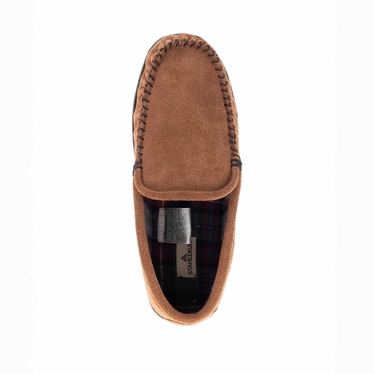 Men's Trapper Flannel Slipper - Wheat - Western Chief