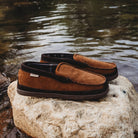 Men's Unwind Flannel Slipper - Wheat - Western Chief