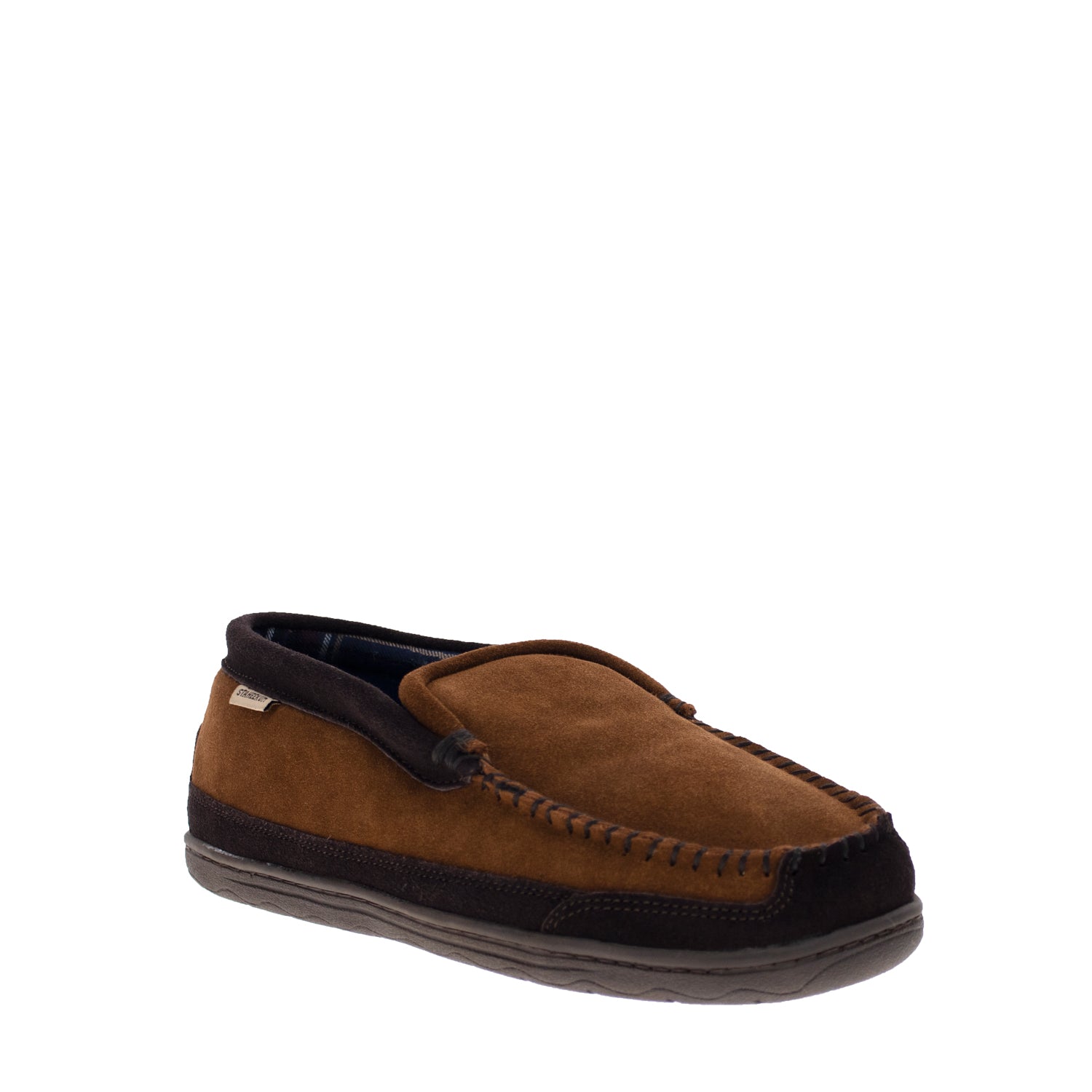 Men's Unwind Flannel Slipper - Wheat - Western Chief