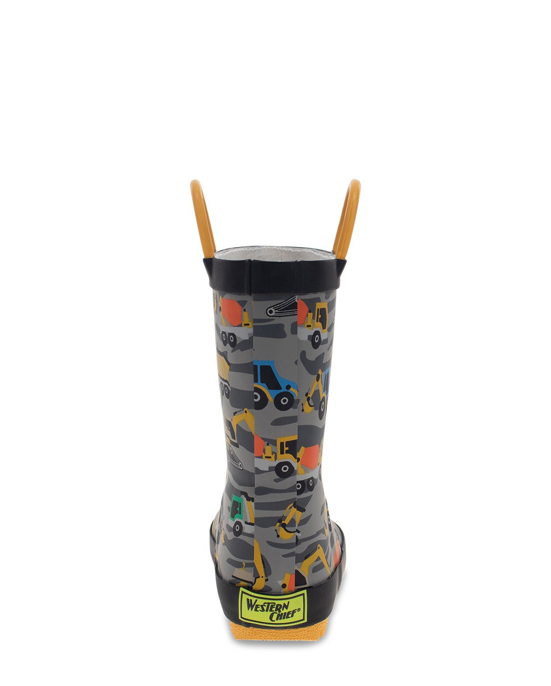 New! Kids Construction Rain Boot - Gray - Western Chief