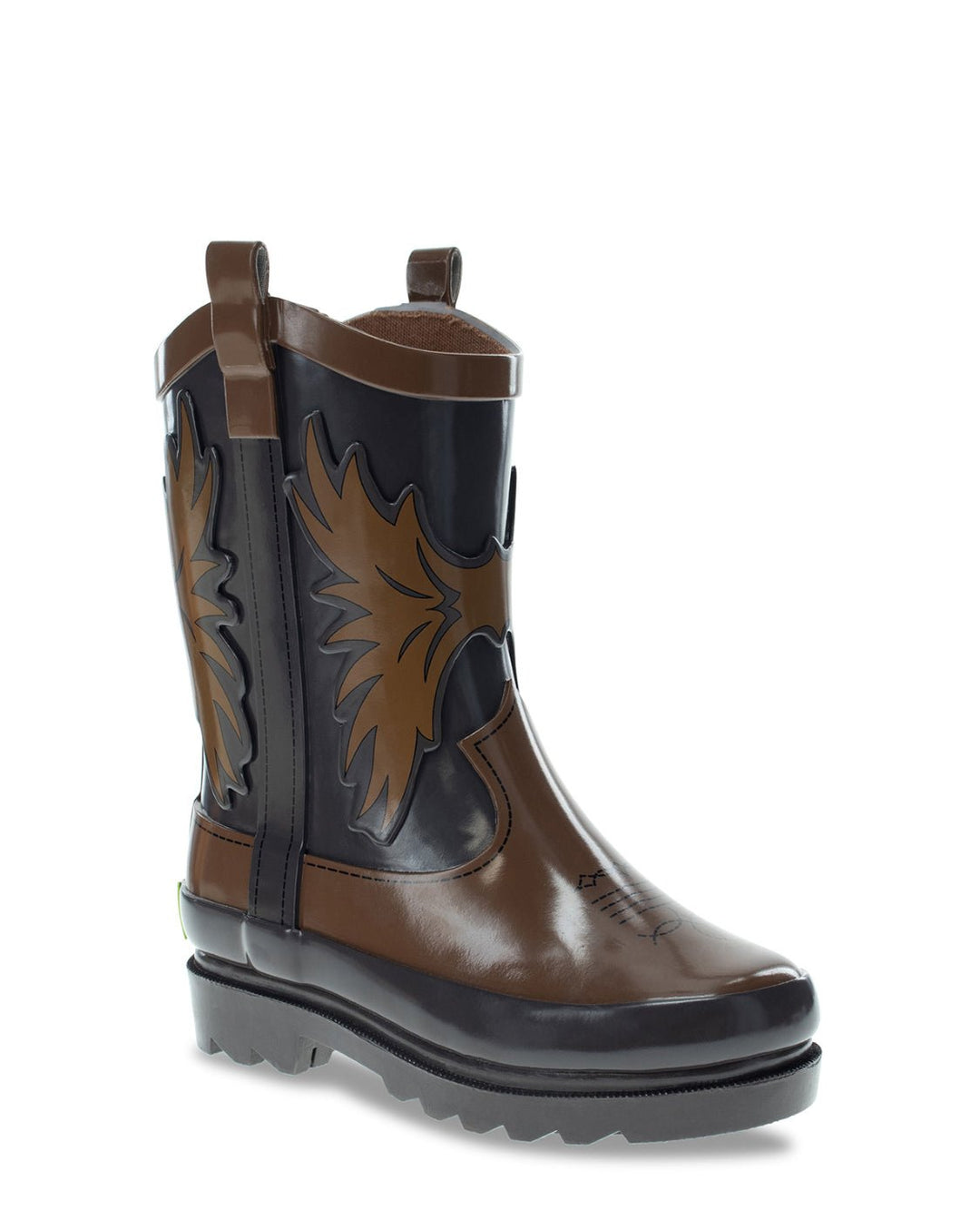 New! Kids Western Cowboy Rain Boot - Brown - Western Chief