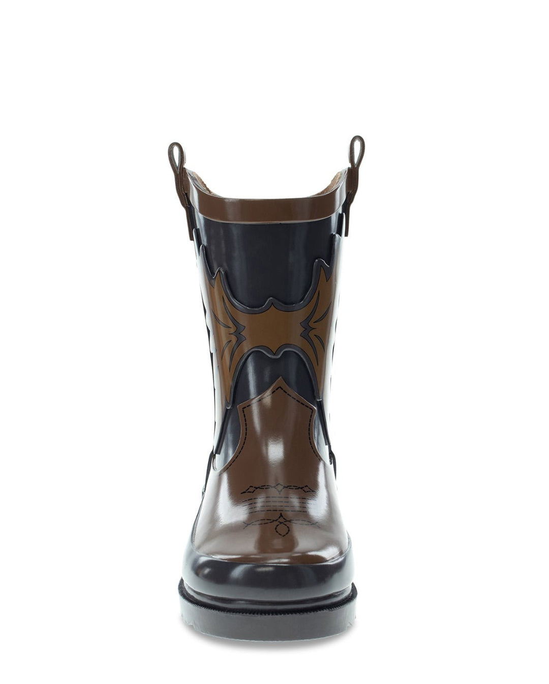 New! Kids Western Cowboy Rain Boot - Brown - Western Chief