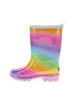 Sparkle Ombre Faux Fur Rain Boot - Multi - Western Chief