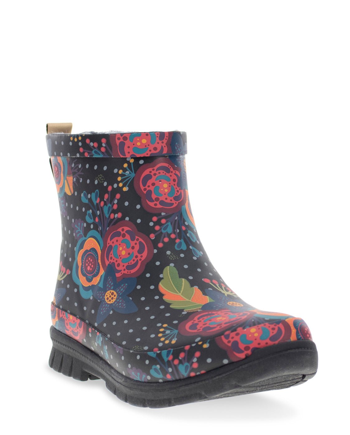 Women's Boho Bloom Ankle Rain Boot - Black - Western Chief