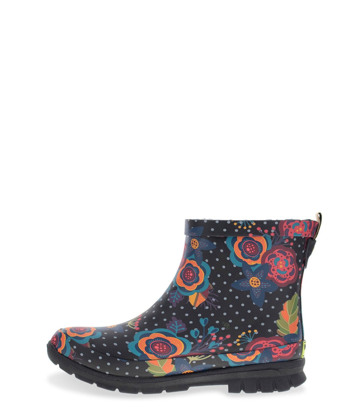 Women's Boho Bloom Ankle Rain Boot - Black - Western Chief