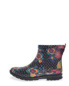 Women's Boho Bloom Ankle Rain Boot - Black - Western Chief