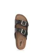 Women's Ditsy Sophie Slide Sandal - Black - Western Chief