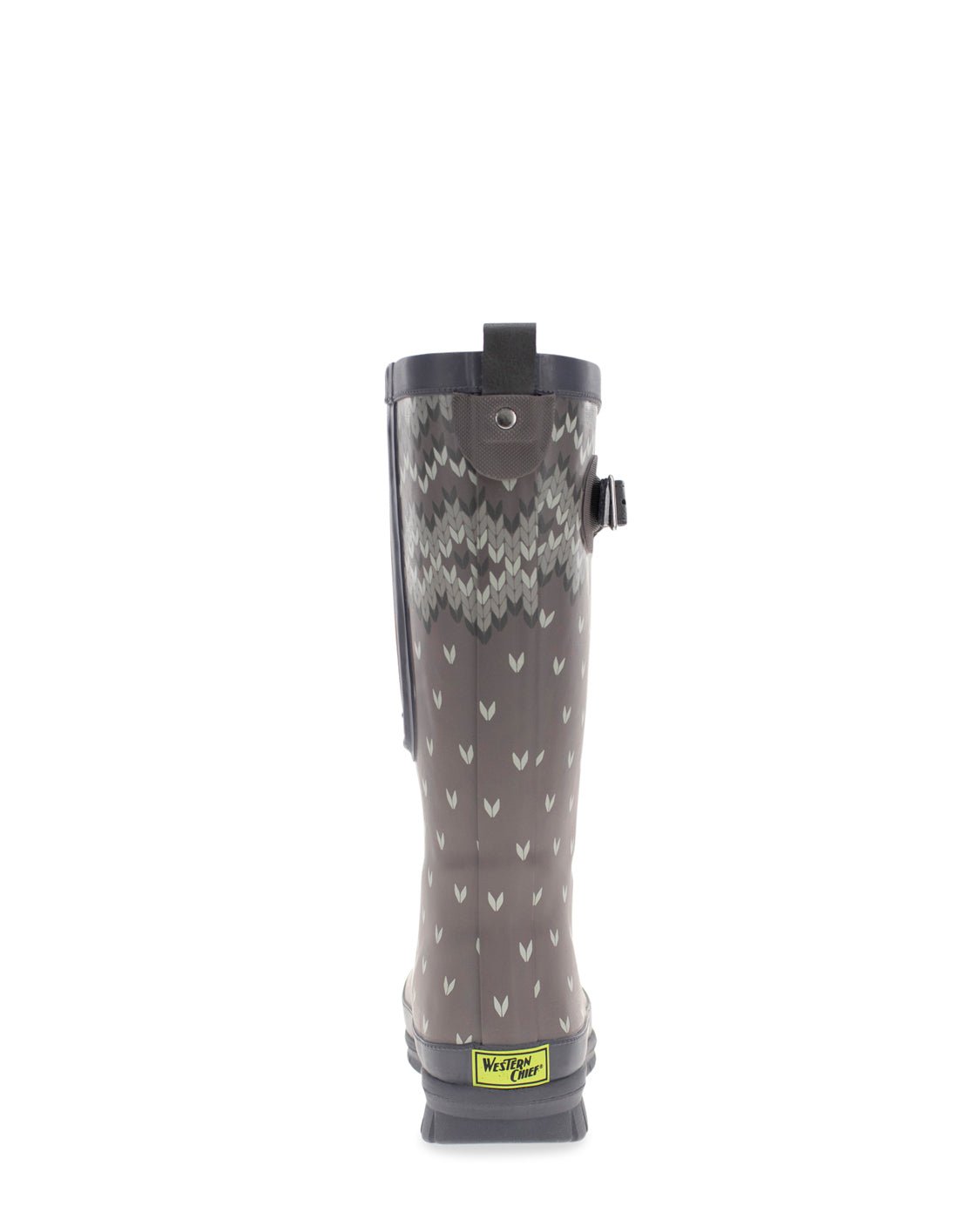 Women's Fair Isle Tall Rain Boot - Taupe - Western Chief