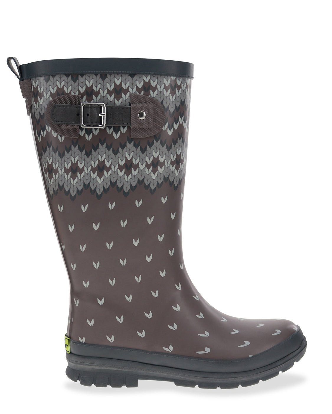 Women's Fair Isle Tall Rain Boot - Taupe - Western Chief