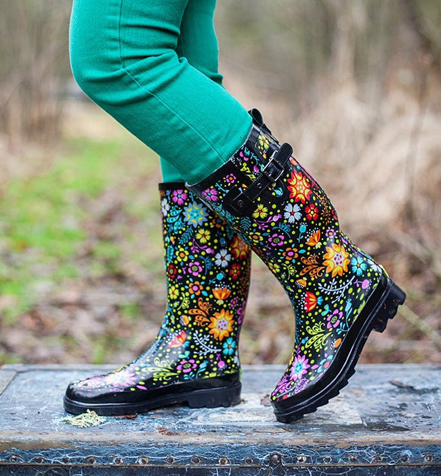 Cute tall shop rain boots