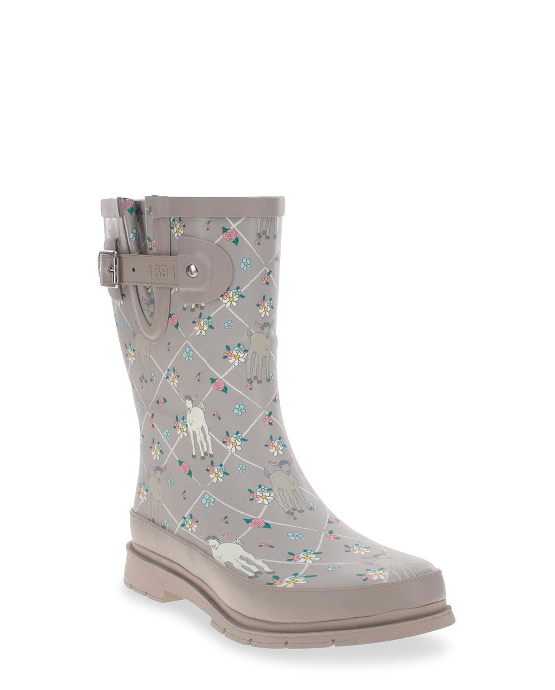 Women's Goat Gracious Mid Rain Boot - Gray - Western Chief