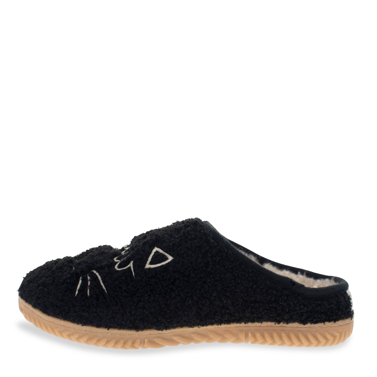 Women's Graphic Meowzzer Cat Slipper - Black - Western Chief