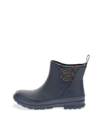 Women's Knitique Neoprene Ankle Rain Boot - Navy - Western Chief