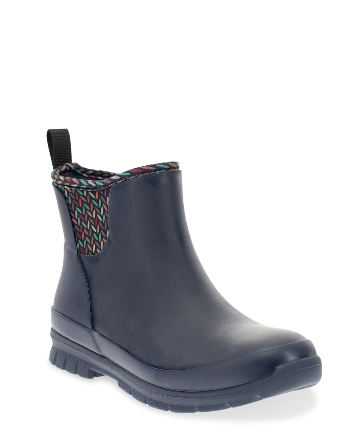 Women's Knitique Neoprene Ankle Rain Boot - Navy - Western Chief