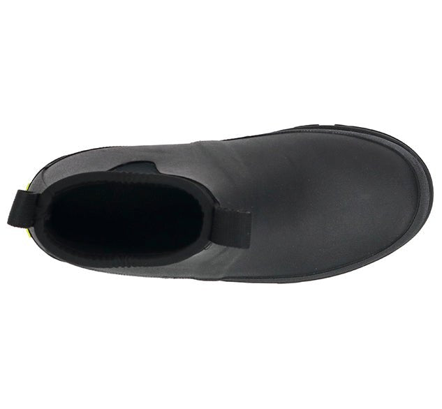 Women's Neoprene Ankle Rain Boot - Black