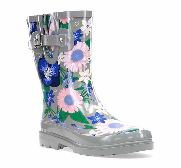 Women's Sweet Scents Mid Rain Boot - Gray - Western Chief