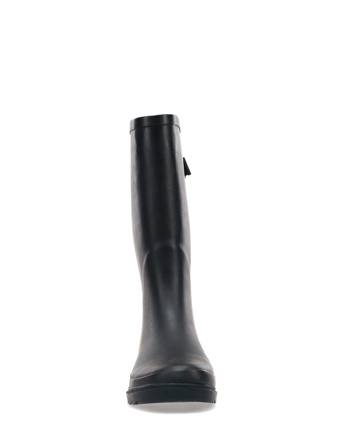 Women's rain boots in wide clearance width